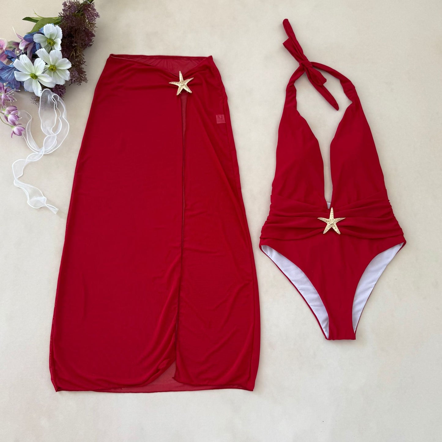 Maren Halter One-Piece Swim Dress
