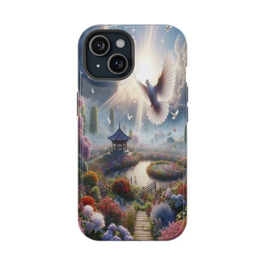 Heavenly Garden of Peace Protective phone case