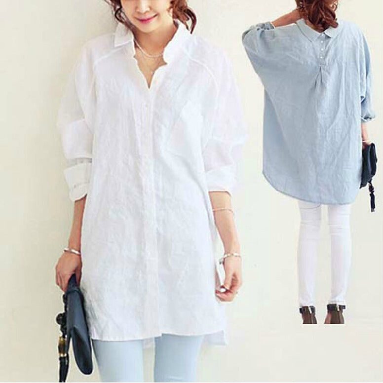 Tessa Linen Shirt Dress