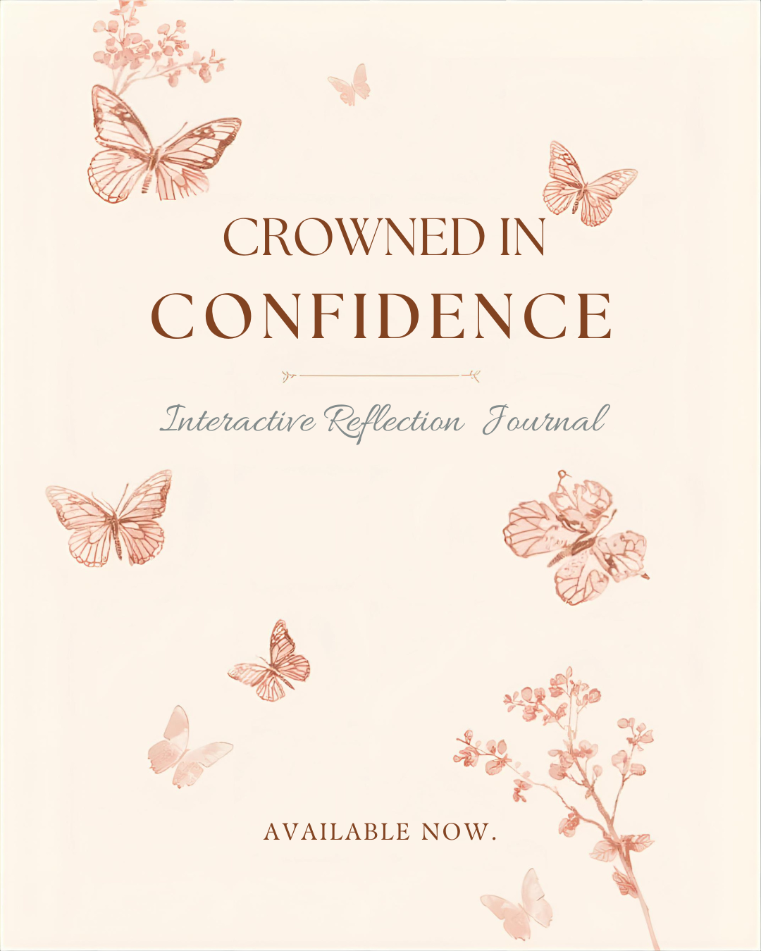 Crowned in Confidence — The Interactive Reflection & Coloring Journal