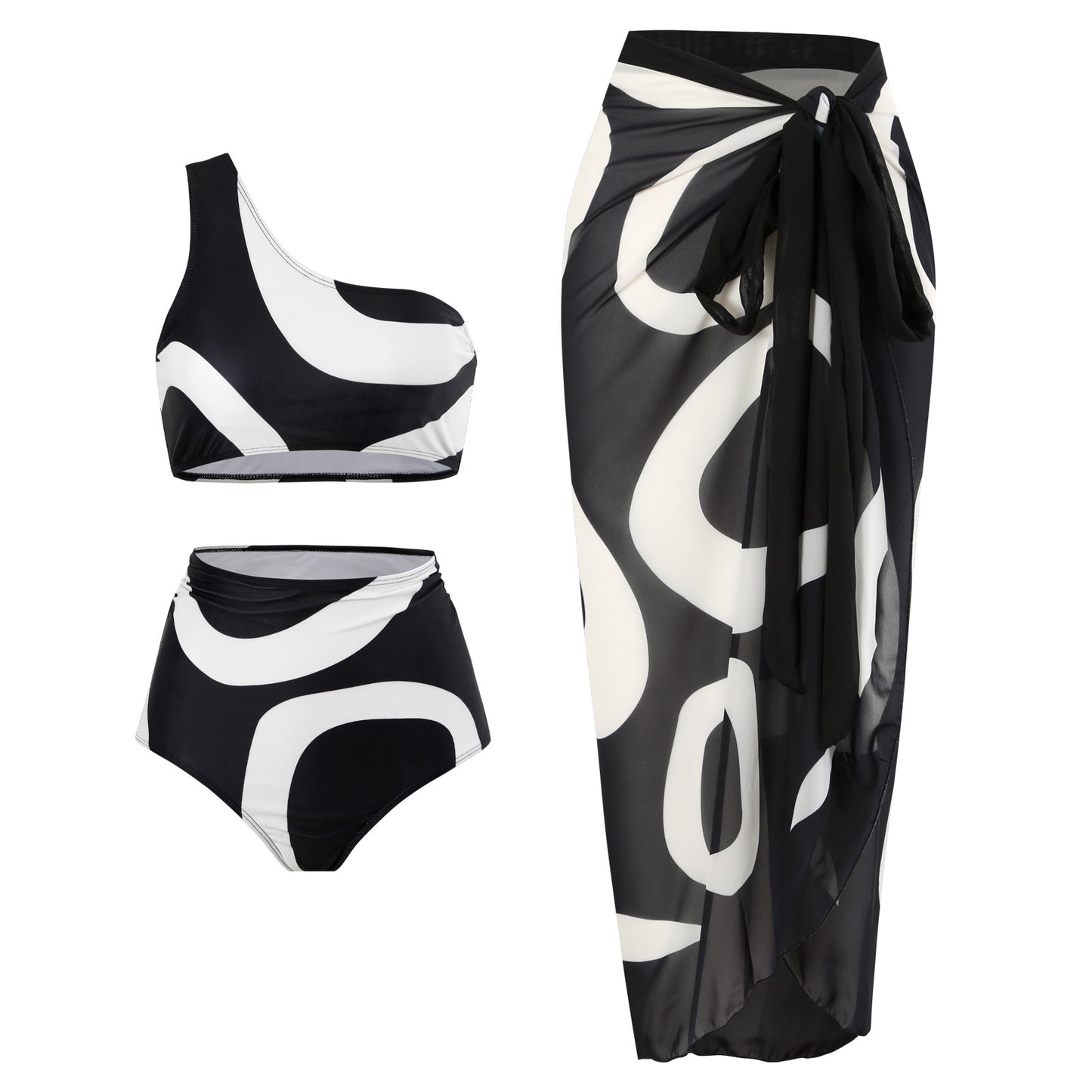 Nessa High Waist Bikini Set