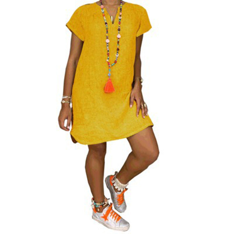 Simone Woven Shift Dress