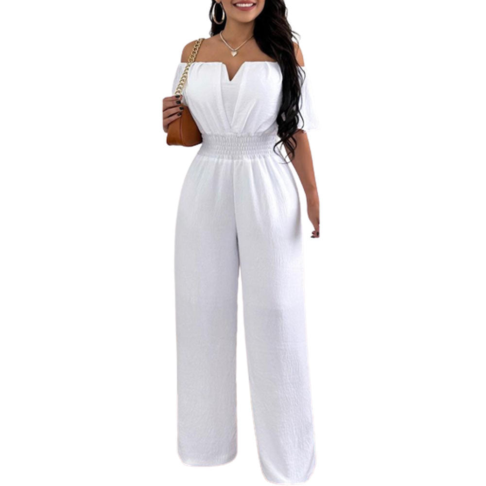 Nova One-Shoulder Straight Jumpsuit