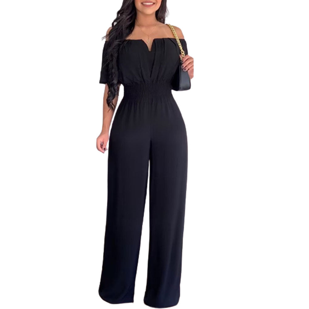 Nova One-Shoulder Straight Jumpsuit