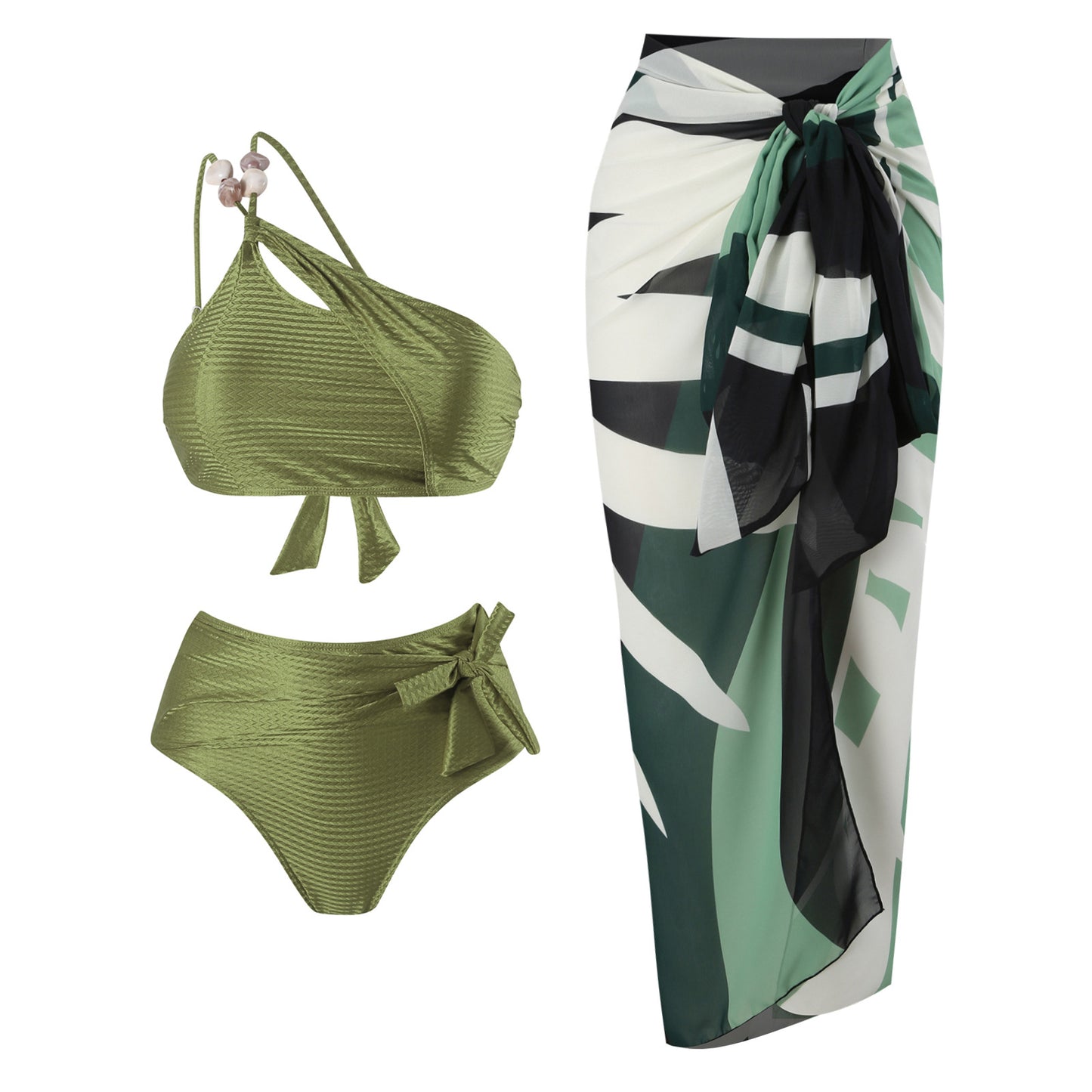 Nessa High Waist Bikini Set
