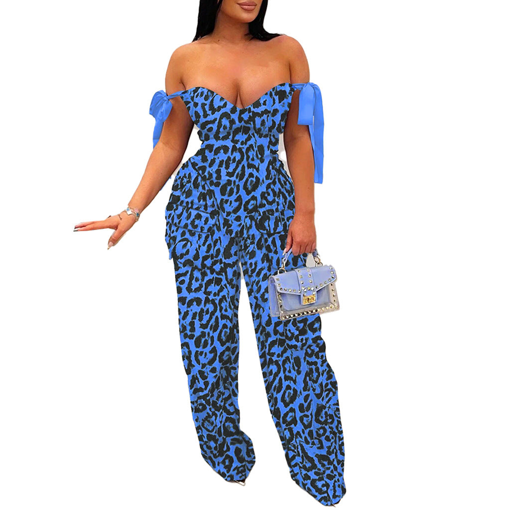 Verra Oil-Print Drawstring Cargo Set