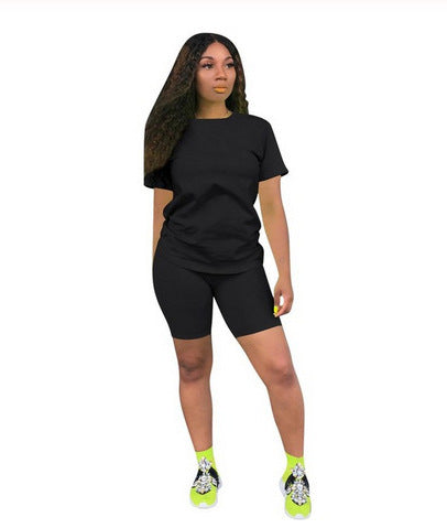Simone Solid Sport Two-Piece Set