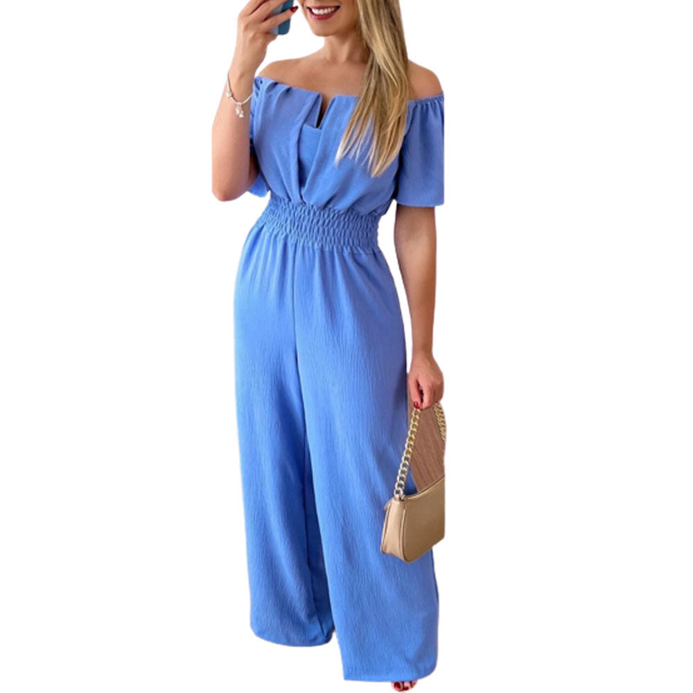 Nova One-Shoulder Straight Jumpsuit