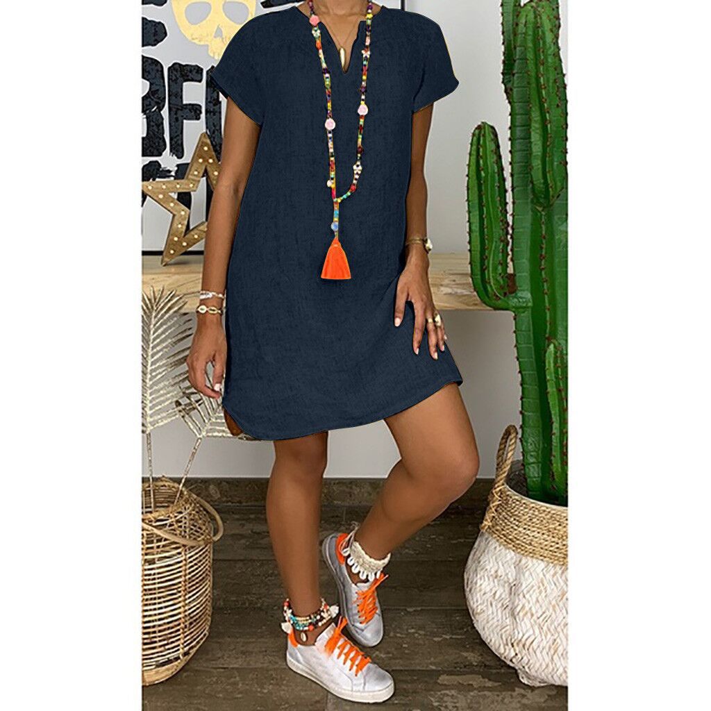 Simone Woven Shift Dress