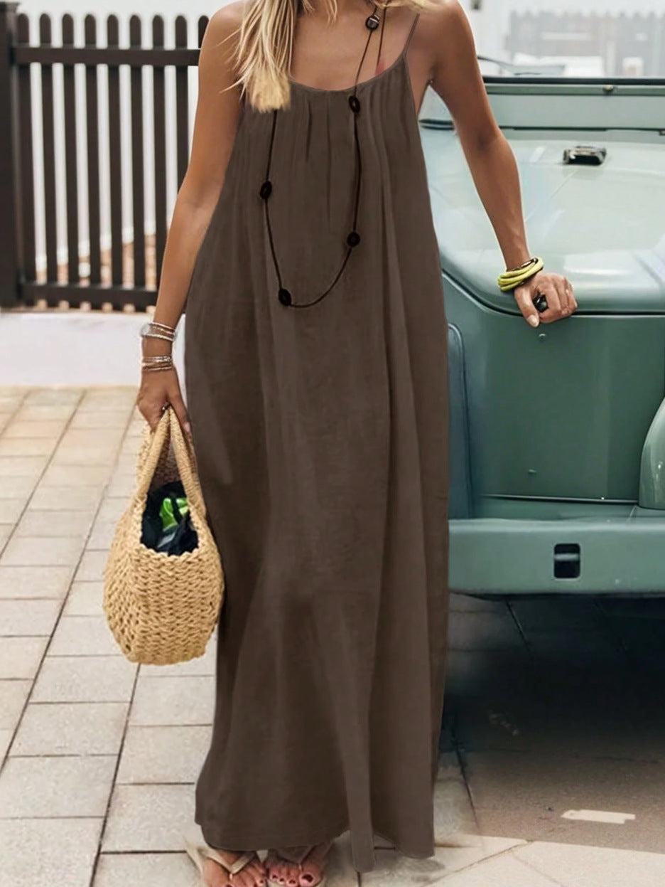 Deja Backless Maxi Dress