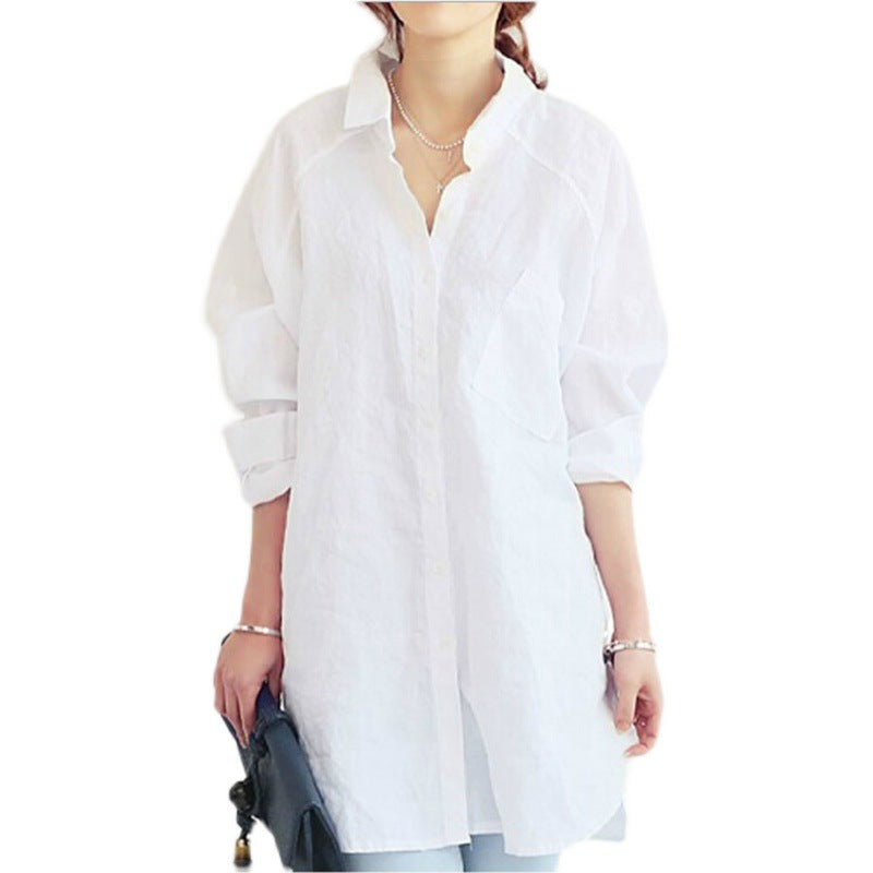 Tessa Linen Shirt Dress