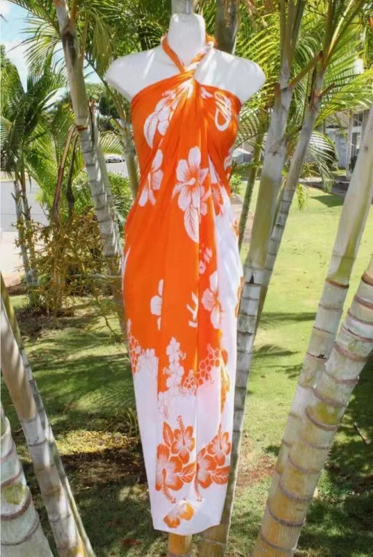 Saoirse Floral Chiffon Beach Skirt