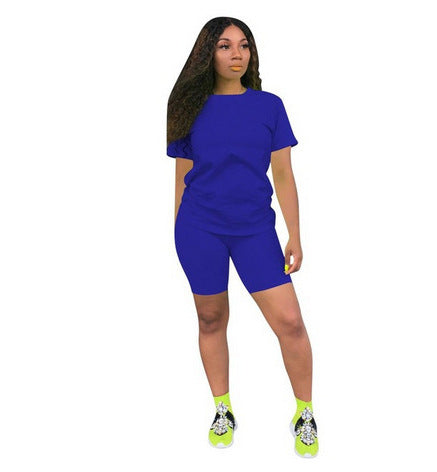 Simone Solid Sport Two-Piece Set
